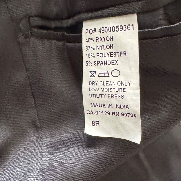 Boys Michael Kors Grey two button Blazer Size 8 - Picture 3 of 4